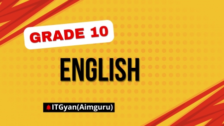 English Grade 10 NCERT